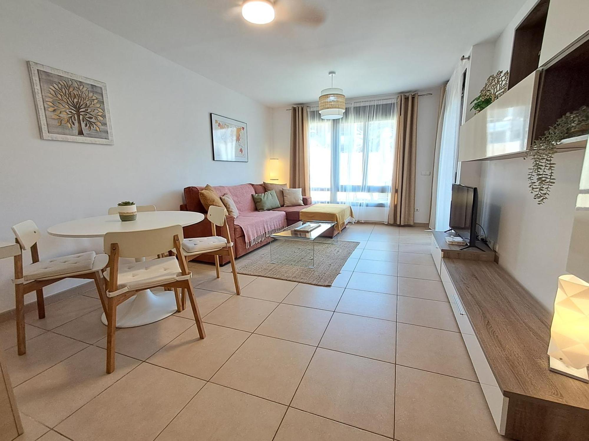 Spacious Apartment With Large Private Garden In Palm Mar Buitenkant foto